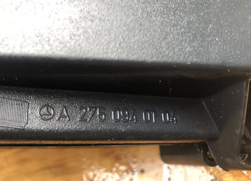 2003-2006 MERCEDES BENZ CL6 SL600 OEM RIGHT AIR INTAKE FILTER BOX HOUSING - Picture 5 of 7