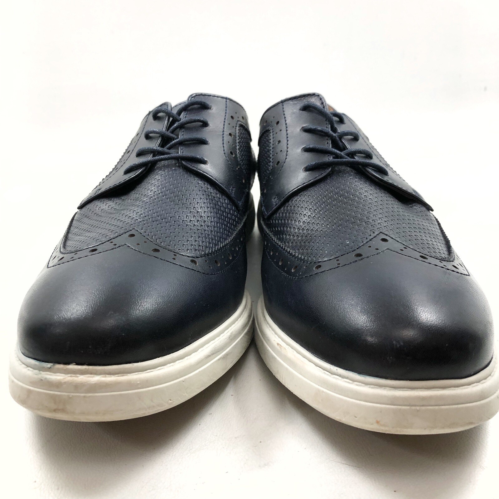 SAOLA La Milano Palmer taglia 12 pelle blu navy