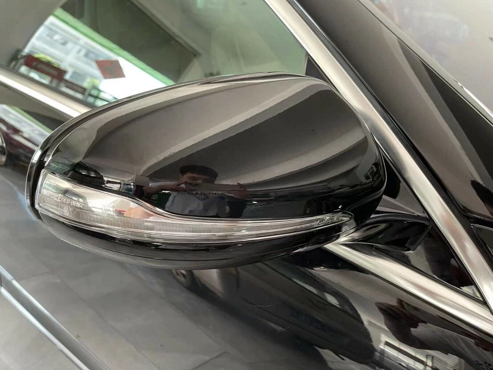 Espejo retrovisor de coche estilo W222 2 piezas para Mercedes Benz Slass W221 S300 S350 S400 S63 S65 Foto 3 de 4