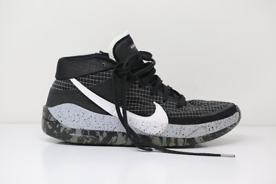 Nike KD Basketball Shoes Black Grey Size UK 11 EUR 46 CM 30
