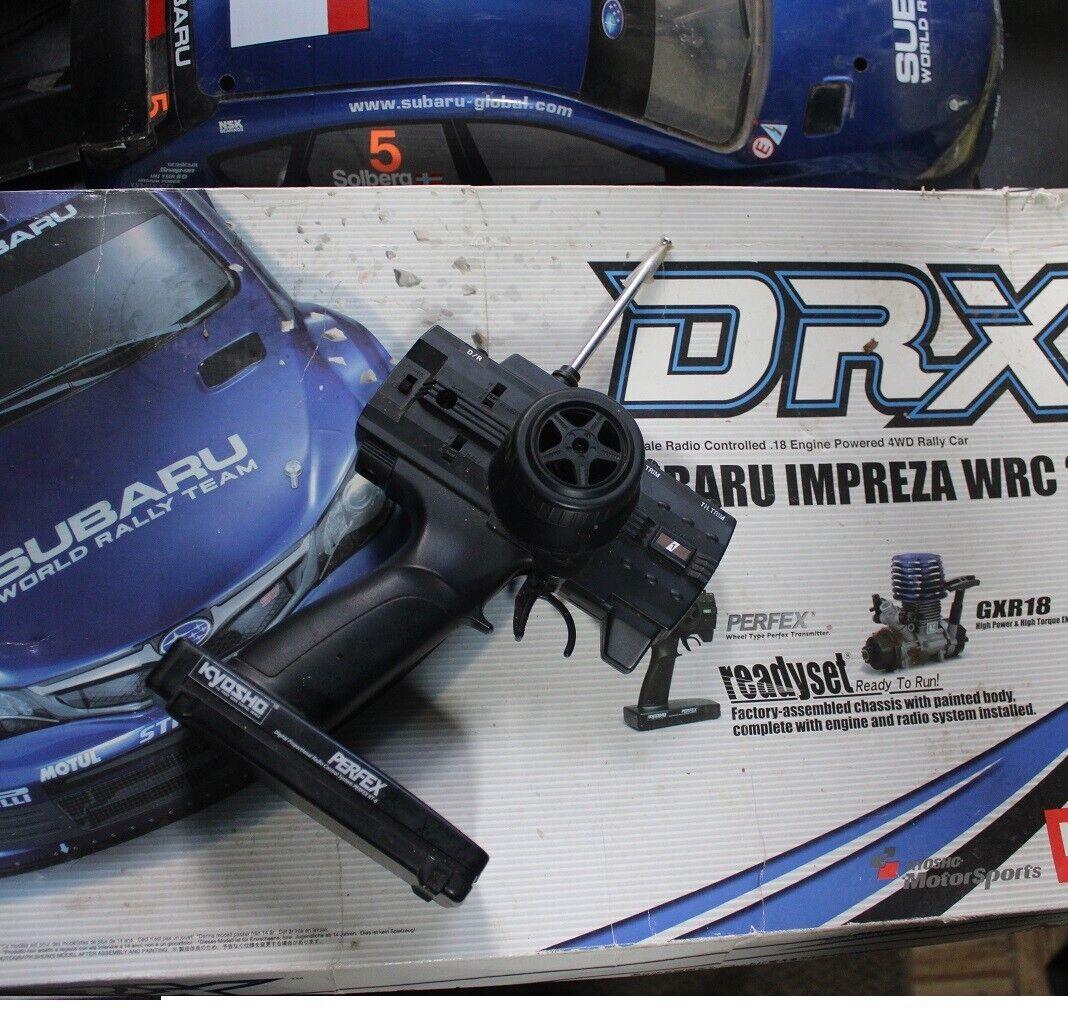 Kyosho RC DRX 2008 Subaru Impreza WRC STi remote control Kyosho RC DRX 2008 Subaru Impreza WRC STi remote control