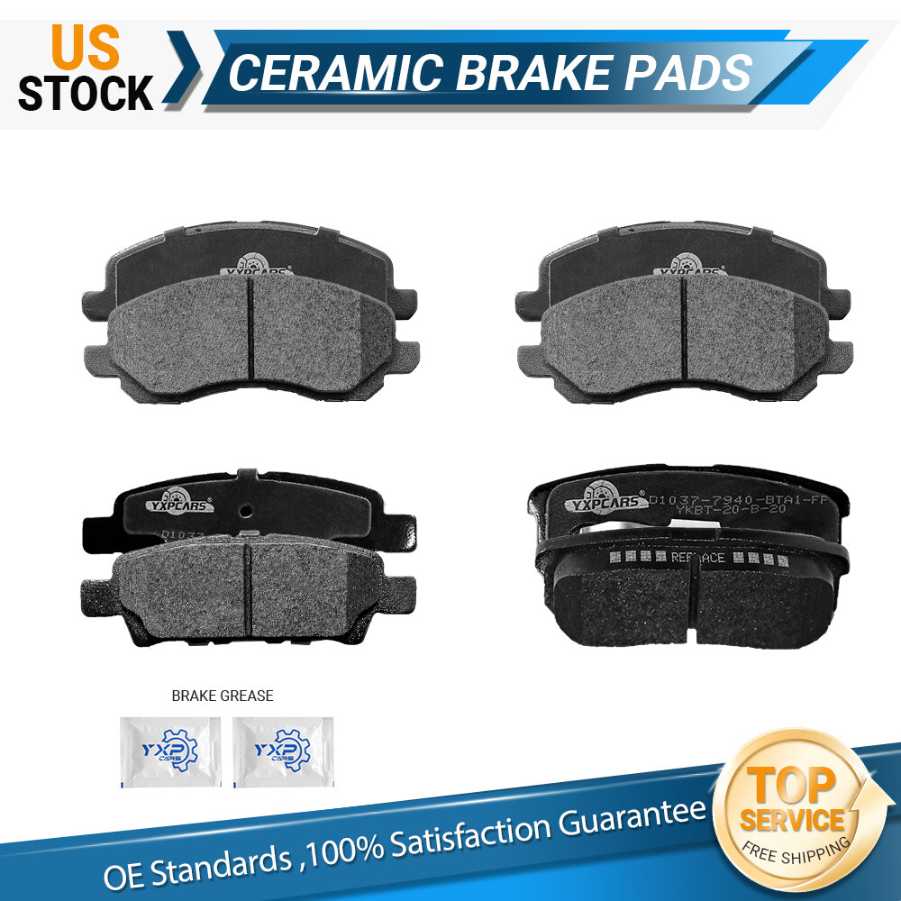 Front and Rear Ceramic Brake Pads For Jeep Compass Patriot Dodge