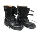 PRL) MILITARY BOOTS ARMY AND ARMY SHOES SIZE 42 DE RISI SOUTH AMPHIBIOUS BODIES SPEC