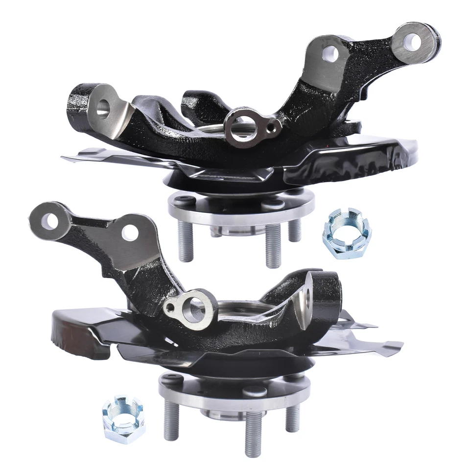 Передний поворотный кулак в сборе LH+RH для Kia Rio5 Hyundai Accent 2006-2011 - Изображение 3 из 4