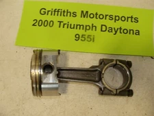 2000 Triumph Daytona 955i oem std piston rings rod wrist pin NICE