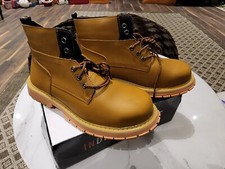 mens safety shoes indestructible steel toe Size 9.5