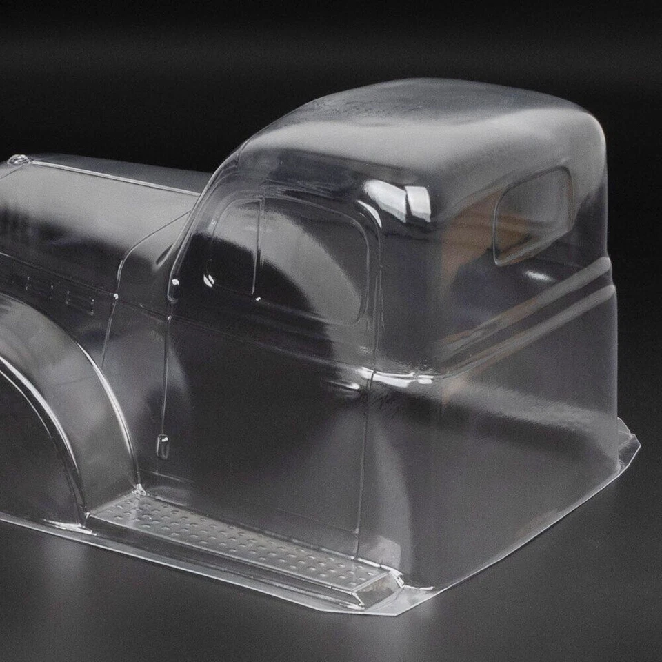 PC Clear Body for RC 1/10 Dodge Power Wagon Cab Crawler Axial SCX10 TRX4 YIKONG - Image 4 of 4