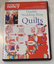 Sewing With Nancy Double Wedding Ring Quilts 2015 DVD By Nancy Zieman & Wolfe