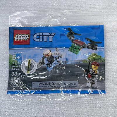 Lego City 30362 Sky Police Jetpack 33 Pieces (Polybag) Building Toy NEW ...