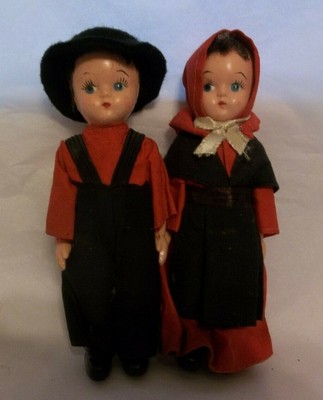 vintage amish dolls