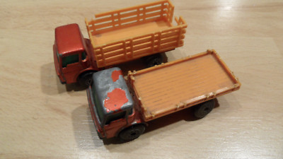 2x Cattle Truck Matchbox Superfast No 71  Made in England 1976 Lesney Prod.