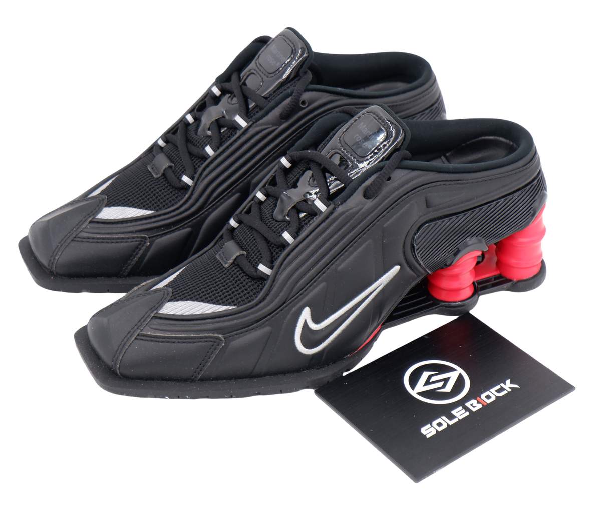 Nike Martine Rose x Wmns Shox Mule MR4 Black Comet Red Nike Martine Rose x Wmns Shox Mule MR4 Black Comet Red