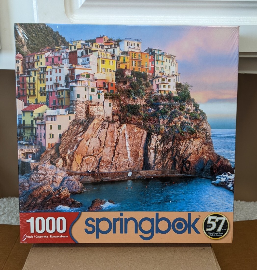 Puzzle 1000 Piece Cliff Hangers Springbok - New and Sealed