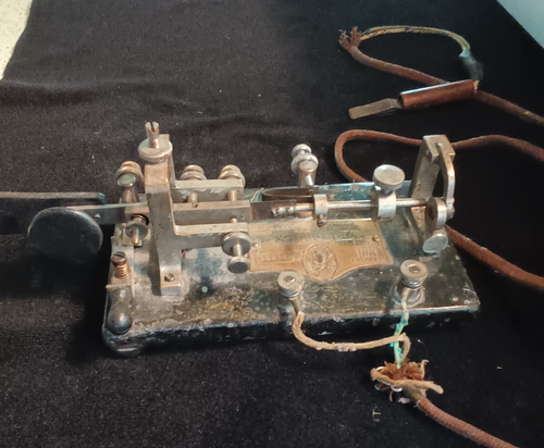 Antique Vibroplex #94888 Telegraph Key - Photo 7/14