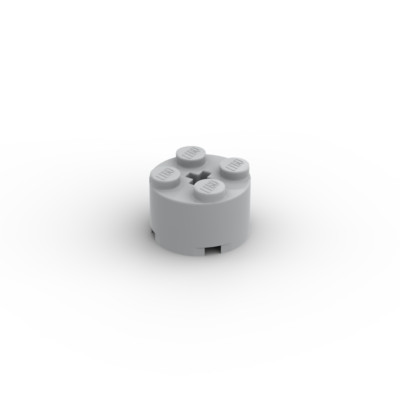 Lego 10x Rundstein 2x2 brick round 3941 hellgrau light bluish gray