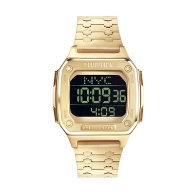 NEW Watch Philipp Plein PWHAA0721 HYPER SHOCK unisex 44mm Stainless steel