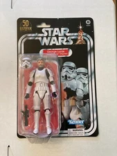 Star Wars the Black Series George Lucas In Stormtrooper Disguise Toy 6 Inch NOC