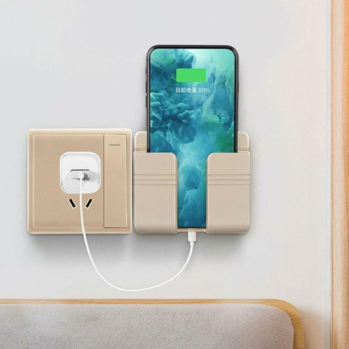 Charging Storage Rack Mobile Phone Charging Bracket Wall-Mounted AU Shelf V2E0 - Zdjęcie 5 z 14