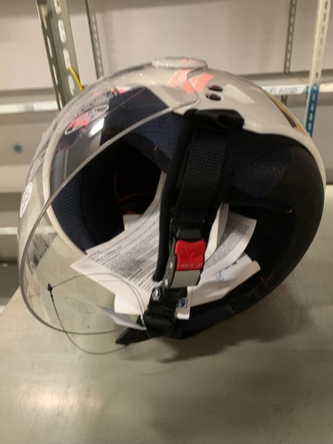 CASCO GREX K1 VISOR TEENS BIANCO XXXS (CIRCONF.TESTA 50CM) - Foto 3 di 6