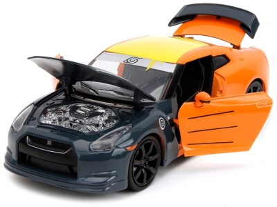 Jada 1:24 Naruto Shippuden Naruto & 2009 Nissan GT-R R35