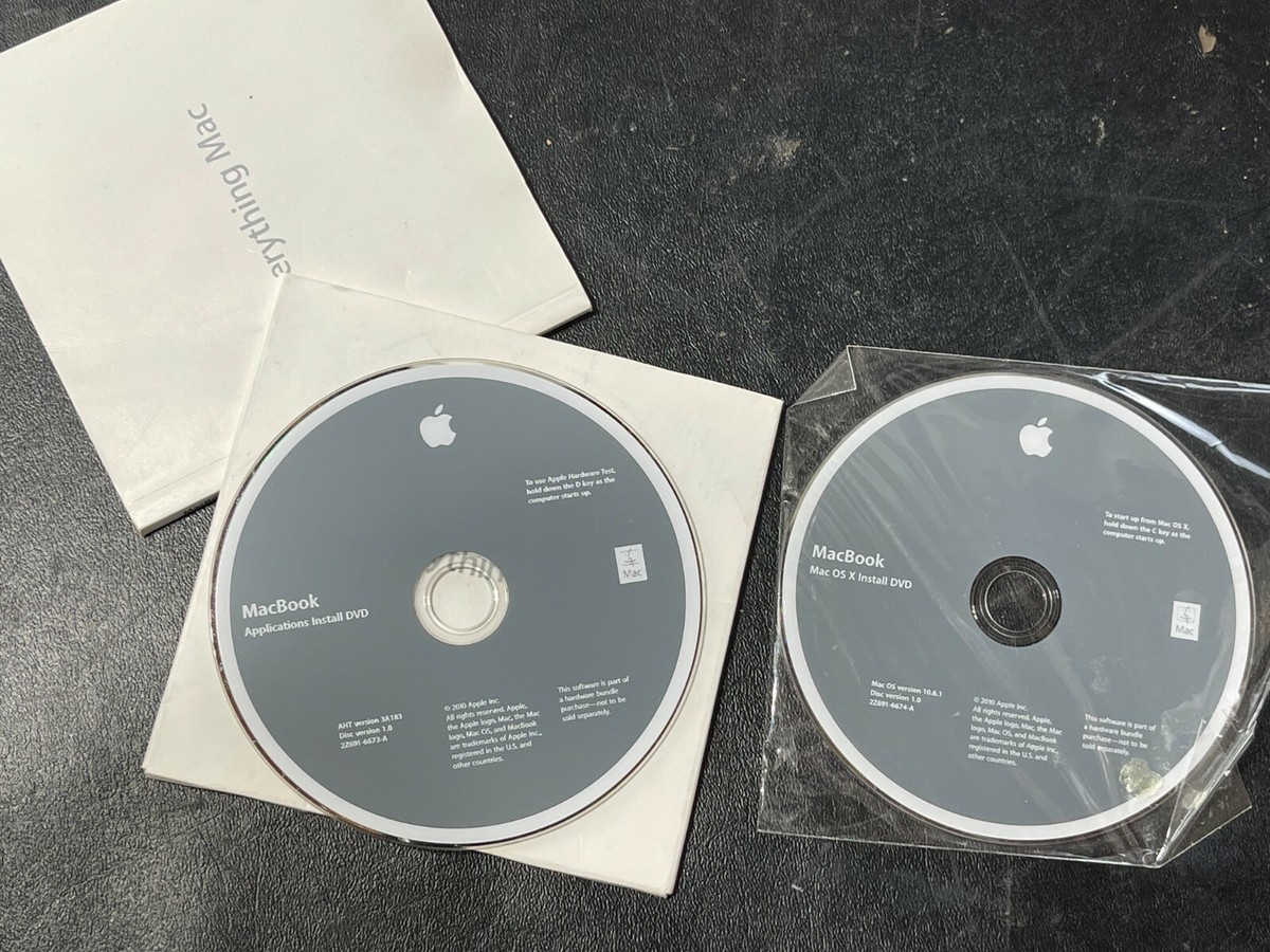 Apple Macintosh MacBook Mac OS X DVD Media | eBay