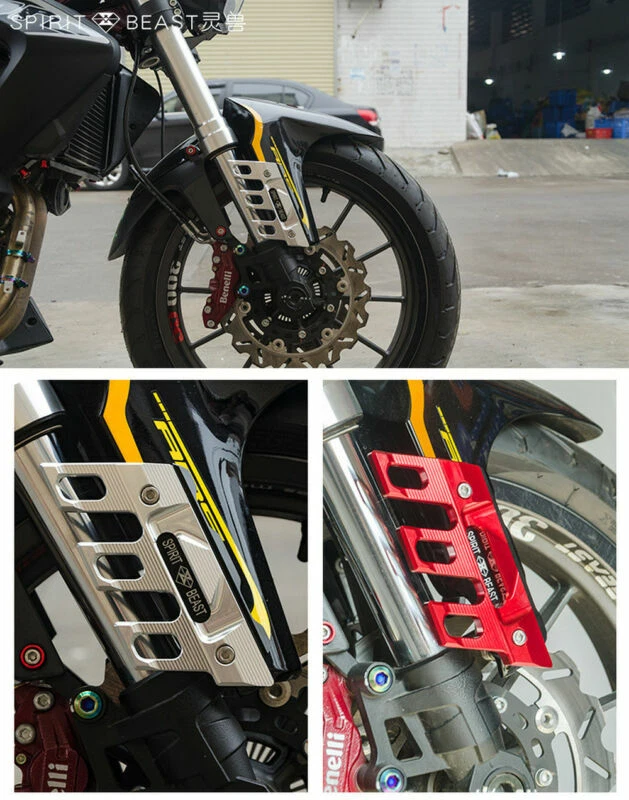 A Pair Motorcycle Front Fender Cover Slider Protection Case Guards - Изображение 3 из 4