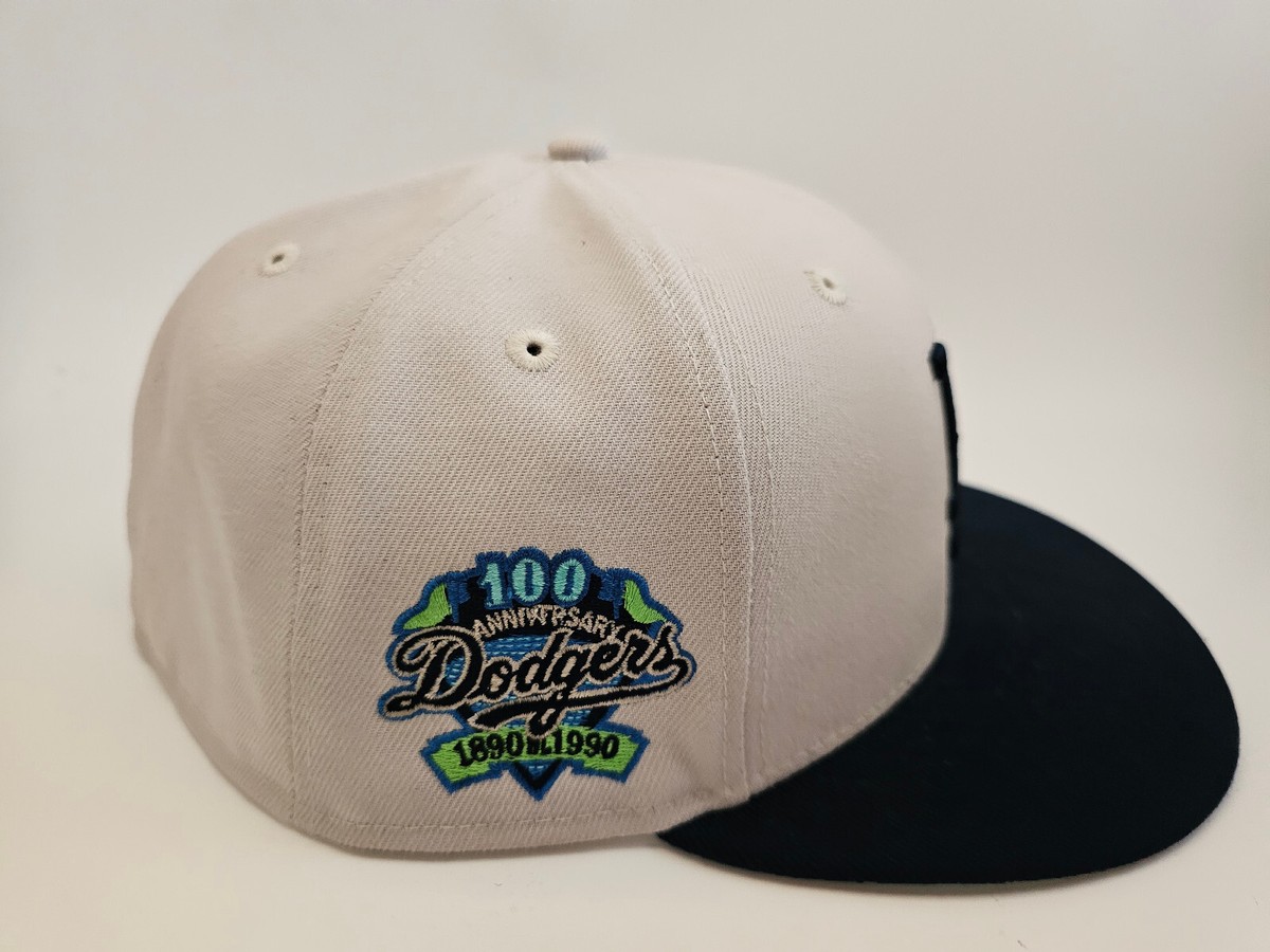 Men's 100th Anniversary Dodgers New Era Hat - size 8 | eBay
