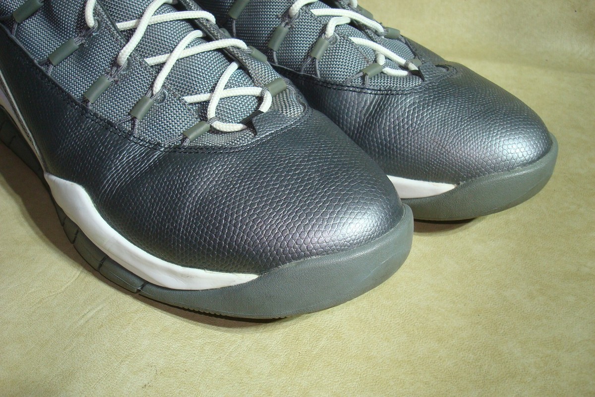 Nike Mens Air Jordan Prime Flight 616846-003 Gray Basketball 