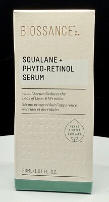 10 Pieces - Biossance Squalane and Phyto-Retinol Serum 30ml  Set of 10 pieces