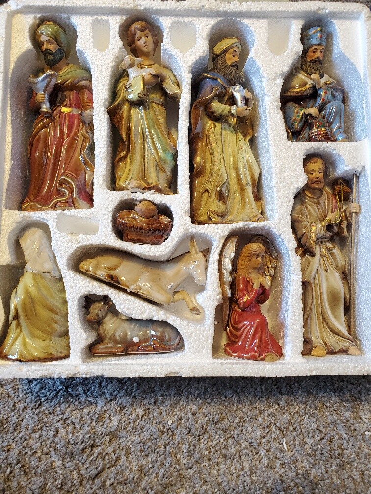 Kirkland's Nativity Potter's Garden II eBay