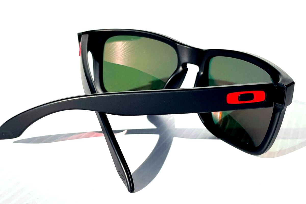 Oakley HOLBROOK Matte Black DUCATI Red POLARIZED Galaxy Black