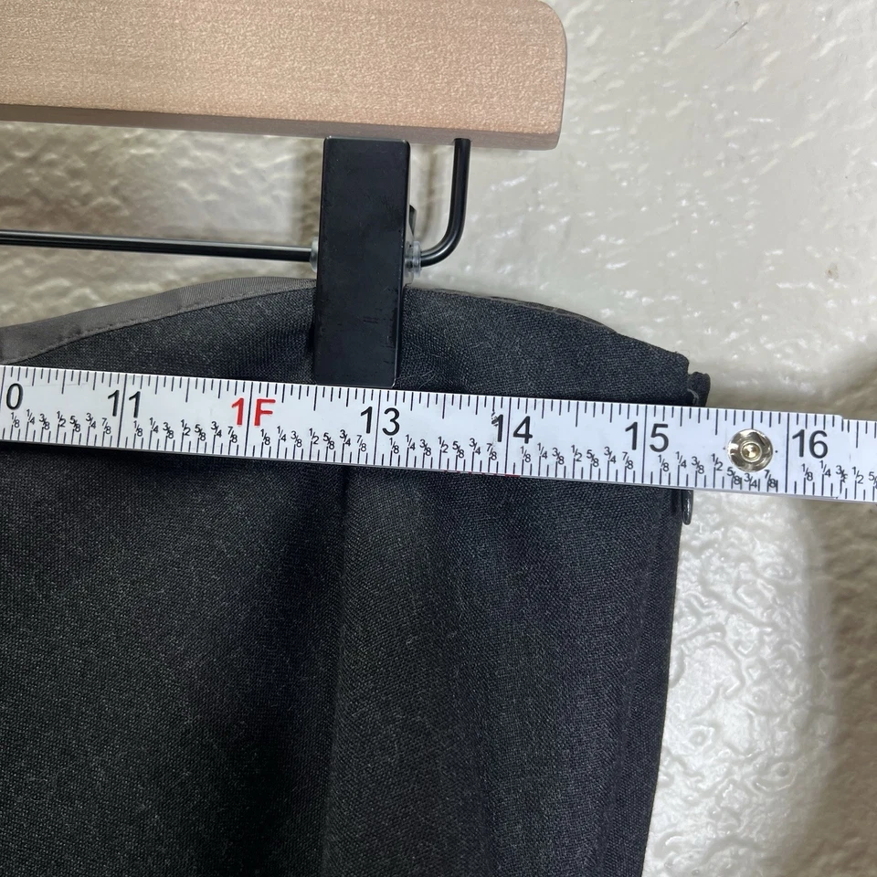 Ann Taylor 女式 12 码灰色百褶裙长款 — 第 4/4 张图片