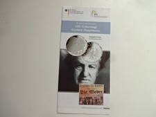 Broszura "10 euro srebrna moneta okolicznościowa RFN 2012 "150. urodziny kapitana Gerhart