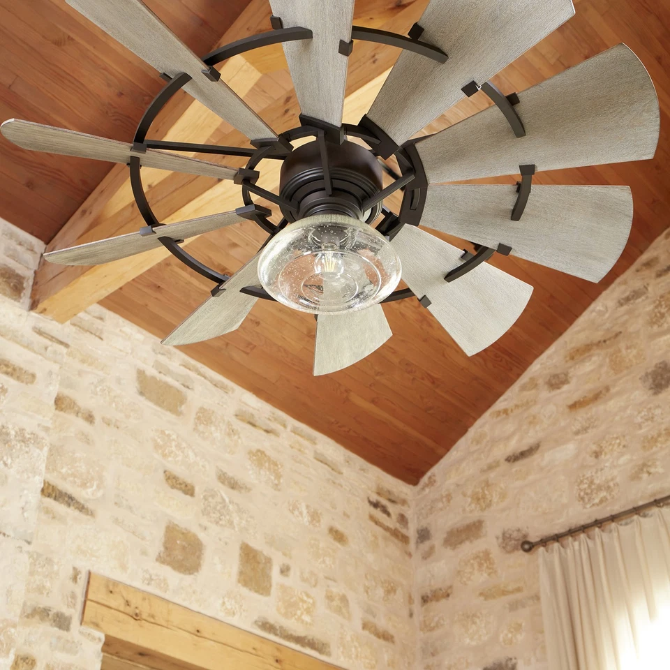 Windmill - Patio Fan in Transitional style - 44 inches wide by 16.46 inches - Image 3 of 4
