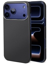 Case for iPhone 17 Pro, 600D Aramid Fiber Compatible with Mag Safe, Ultra Sli...