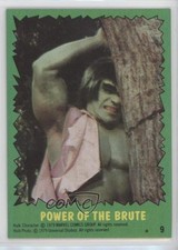 1979 Topps Marvel The Incredible Hulk Power Of The Brute #9 0kz8