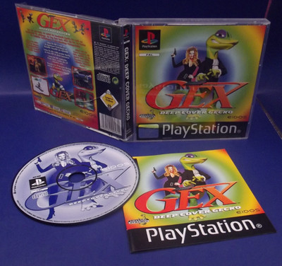 *** GEX: Deep Cover Gecko - CiB - Deutsch - Sony PlayStation 1 - PS1 ***
