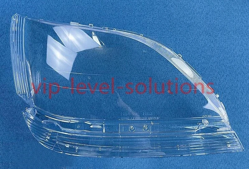 For Lexus RX300 1999-2003 A Pair Headlight Lens Clear Cover + Sealant Glue - Image 2 of 4