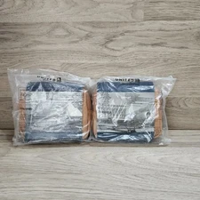 Vintage United Airlines Bus First Class Amenity Travel Kit Cowshed Sealed 2X