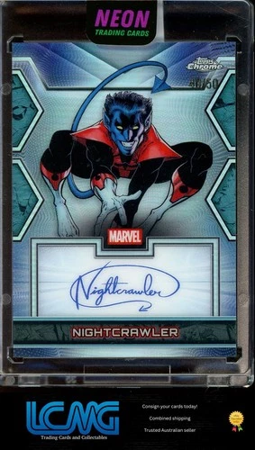 2026 Topps Chrome Marvel NIGHTCRAWLER Facsimile Auto /50 F2W