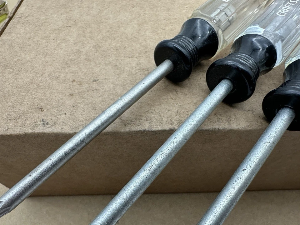 Craftsman Torx T10 T15 T20 Screwdriver Set 41473 41474 41475 Vintage Made USA - Image 4 of 4