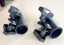 Pair Electronic Drum Stand Clamps for E-Drums Cage  Roland, Alesis, Gibralter