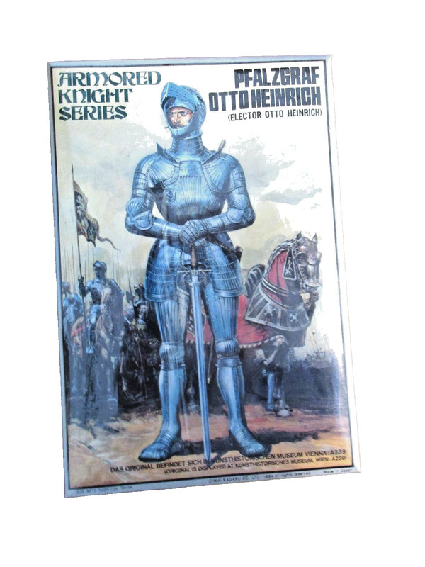 VTG. 1984 IMAI 1:12 SCALE ARMOURED KNIGHT SERIES " OTTO HEINRICH " B-1518