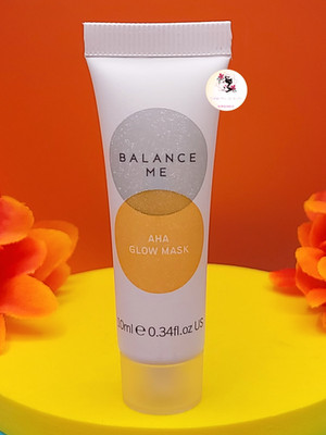Balance Me AHA Glow Mask .34 fl oz / 10 ml Trail Size New Sealed