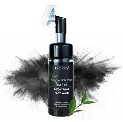 EcoBerry Aktivkohle Teatree Gesichtswasser alle Hauttypen 100 g