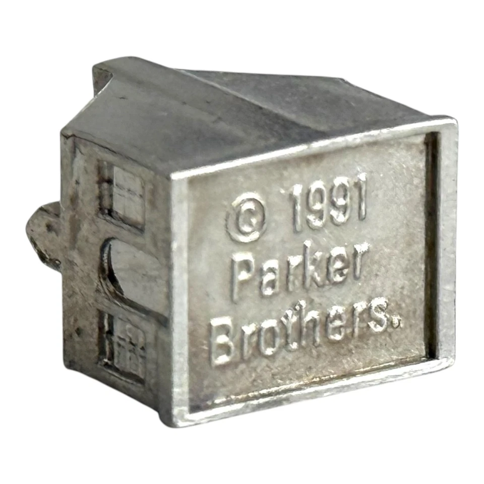 Franklin Mint Monopoly Juego Casa Plateada - 1991 Foto 2 de 2