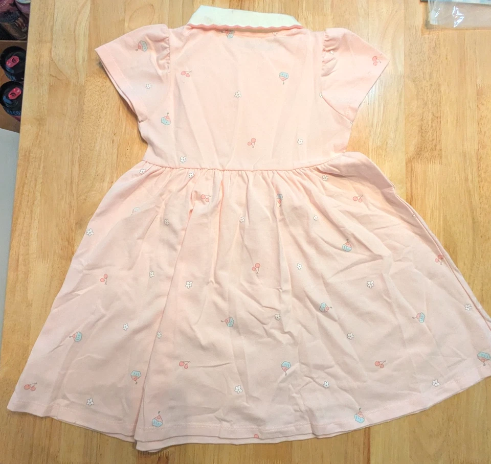 Dave & Bella - Vestido 3T para niños pequeños - Rosa claro Foto 2 de 3