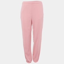 Emporio Armani Pink Crepe Trousers S