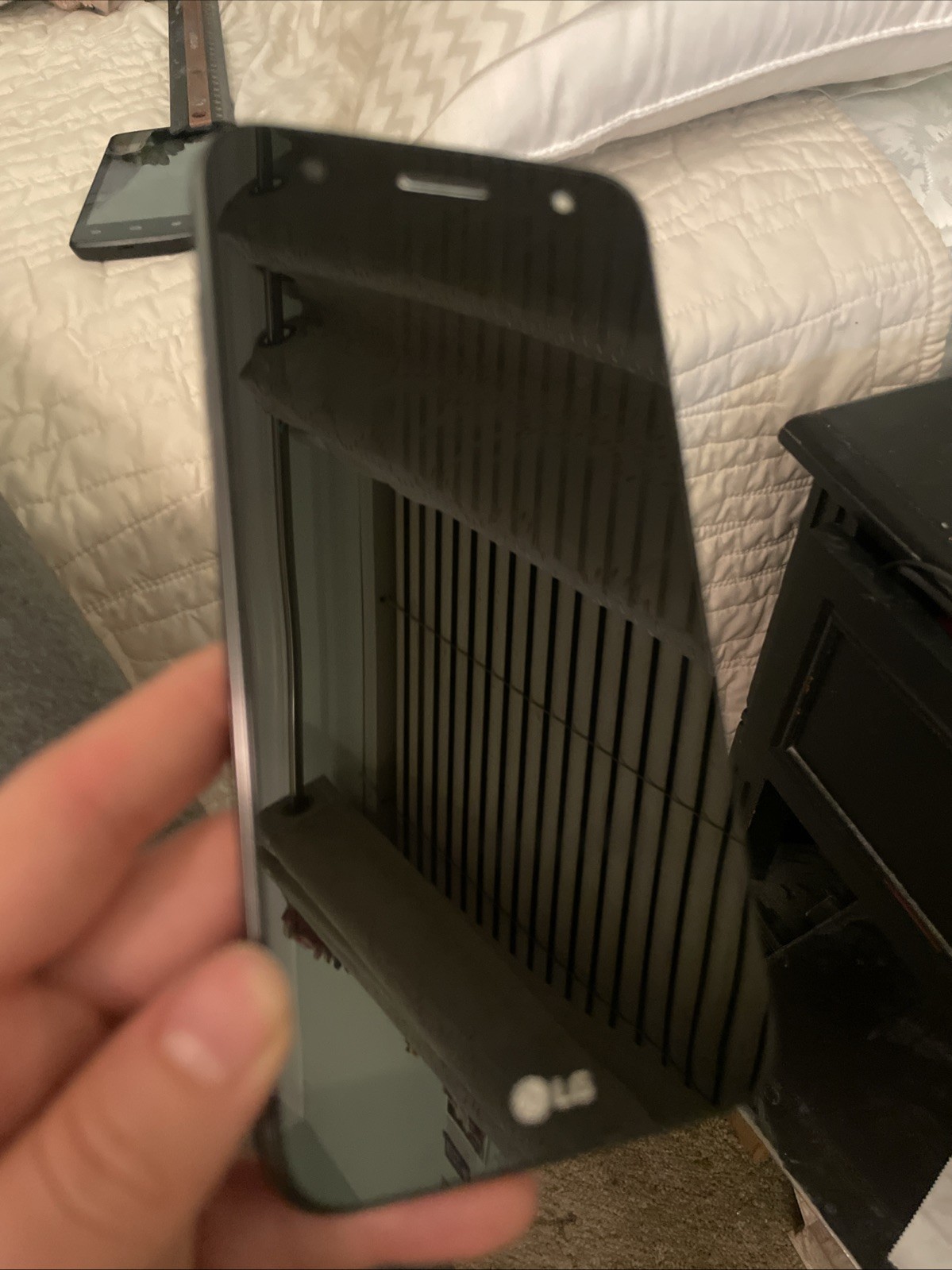 LG X charge 16GB LG-SP320 (Boost) Gray (E-0171)