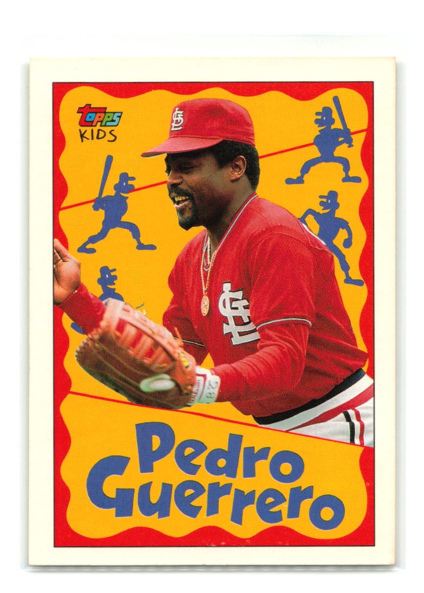 Pedro Guerrero - 1992 Topps Kids #26 - St. Louis Cardinals